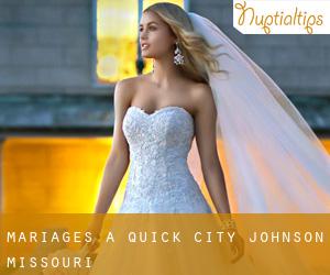 mariages à Quick City (Johnson, Missouri)