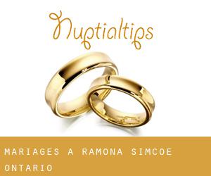 mariages à Ramona (Simcoe, Ontario)