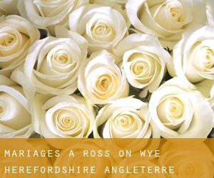 mariages à Ross on Wye (Herefordshire, Angleterre) mariages à Ross on Wye (Herefordshire, Angleterre)