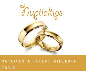 mariages à Rupert (Minidoka, Idaho)
