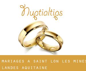 mariages à Saint-Lon-les-Mines (Landes, Aquitaine)