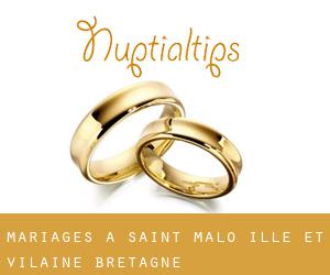 mariages à Saint-Malo (Ille-et-Vilaine, Bretagne)