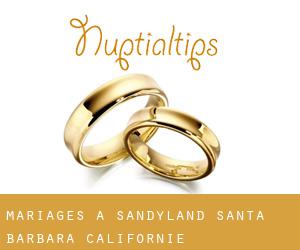 mariages à Sandyland (Santa Barbara, Californie)