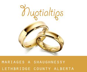 mariages à Shaughnessy (Lethbridge County, Alberta)