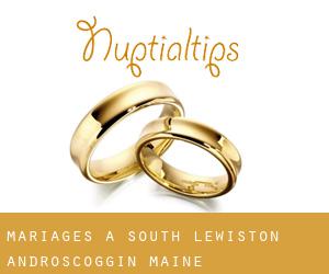 mariages à South Lewiston (Androscoggin, Maine)