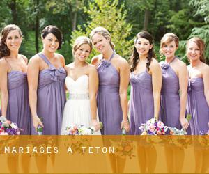 mariages à Teton