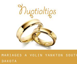 mariages à Volin (Yankton, South Dakota)