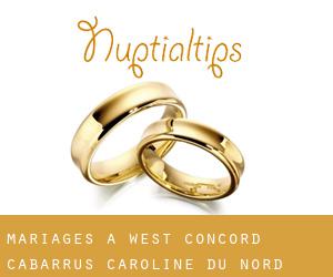 mariages à West Concord (Cabarrus, Caroline du Nord)